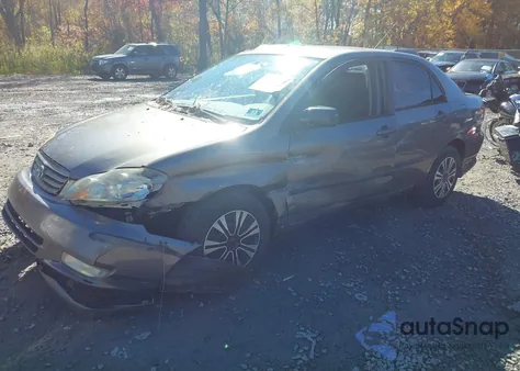 2004 Toyota Corolla S из США, поврежденный, VIN 2T1BR32E44C243993